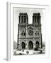 Paris, France - Notre-Dame-null-Framed Art Print