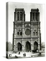 Paris, France - Notre-Dame-null-Stretched Canvas