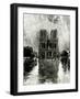 Paris, France - Notre-Dame-null-Framed Art Print