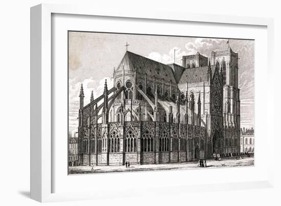 Paris, France - Notre-Dame-null-Framed Art Print