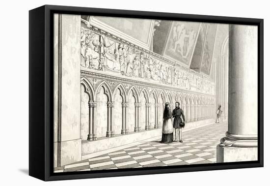 Paris, France - Notre-Dame-null-Framed Stretched Canvas