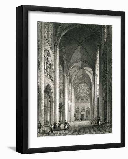 Paris, France - Notre-Dame-null-Framed Art Print