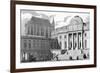 Paris, France - Palais de Justice-J. Romney-Framed Premium Giclee Print