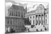 Paris, France - Palais de Justice-J. Romney-Mounted Premium Giclee Print