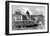 Paris, France - Palais de L'Institut-Felix Thorigny-Framed Art Print