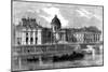 Paris, France - Palais de L'Institut-Felix Thorigny-Mounted Art Print