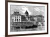 Paris, France - Palais de L'Institut-Felix Thorigny-Framed Art Print