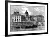 Paris, France - Palais de L'Institut-Felix Thorigny-Framed Art Print