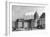 Paris, France - Palais de L'Institut-Fenner Sears-Framed Art Print