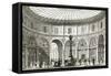 Paris, France - Passage Colbert-B. Winkles-Framed Stretched Canvas