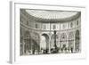 Paris, France - Passage Colbert-B. Winkles-Framed Art Print