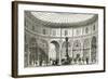 Paris, France - Passage Colbert-B. Winkles-Framed Art Print