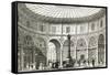 Paris, France - Passage Colbert-B. Winkles-Framed Stretched Canvas