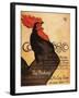 Paris, France - Periodical Cocorico Rooster Promotional Poster-Lantern Press-Framed Art Print