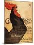 Paris, France - Periodical Cocorico Rooster Promotional Poster-Lantern Press-Mounted Art Print