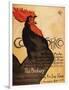 Paris, France - Periodical Cocorico Rooster Promotional Poster-Lantern Press-Framed Art Print