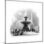 Paris, France - Place de La Concorde-null-Mounted Giclee Print