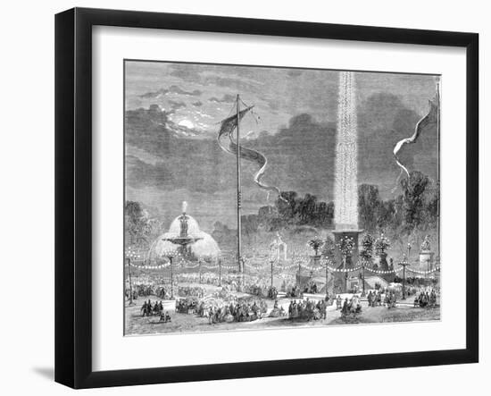 Paris, France - Place de La Concorde-Best Cosson Smeeton-Framed Art Print