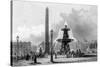 Paris, France - Place de La Concorde-J.b. Allen-Stretched Canvas