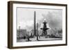 Paris, France - Place de La Concorde-J.b. Allen-Framed Art Print