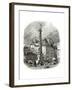 Paris, France - Place Du Chatelet-null-Framed Giclee Print