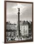 Paris, France - Place Du Chatelet-B. Winkles-Framed Art Print