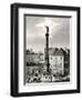 Paris, France - Place Du Chatelet-B. Winkles-Framed Art Print