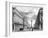 Paris, France - Rue Castiglione Et La Place Vendome-null-Framed Art Print