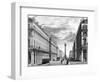 Paris, France - Rue Castiglione Et La Place Vendome-null-Framed Art Print