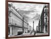 Paris, France - Rue Castiglione Et La Place Vendome-null-Framed Art Print