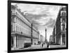 Paris, France - Rue Castiglione Et La Place Vendome-null-Framed Art Print