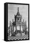 Paris, France - Saint Denis, Monument of Marie de Modene-J. Mynde-Framed Stretched Canvas