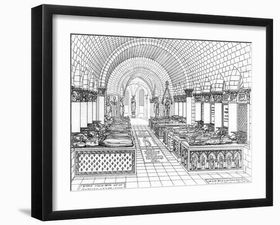 Paris, France - Saint Denis-null-Framed Art Print