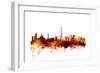 Paris France Skyline-Michael Tompsett-Framed Art Print