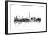 Paris France Skyline-Michael Tompsett-Framed Art Print