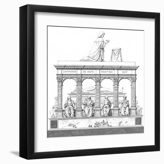 Paris, France - Tombeau de Louis XII-null-Framed Art Print