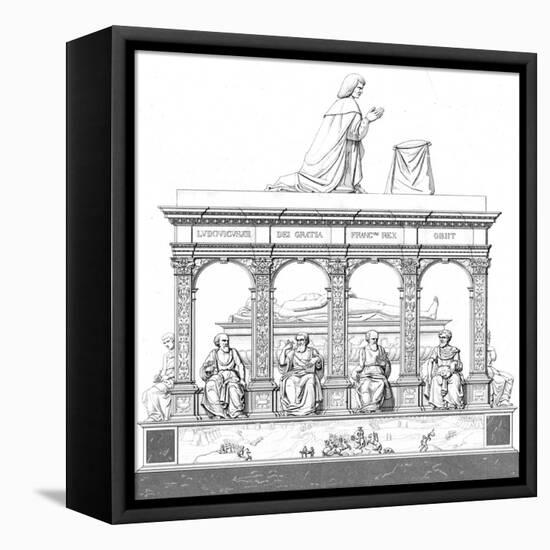 Paris, France - Tombeau de Louis XII-null-Framed Stretched Canvas