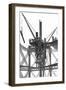 Paris, France - Tour Eiffel, Construction-null-Framed Art Print