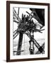 Paris, France - Tour Eiffel, Construction-null-Framed Art Print