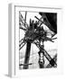 Paris, France - Tour Eiffel, Construction-null-Framed Art Print