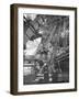 Paris, France - Tour Eiffel, Construction-null-Framed Art Print