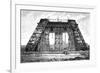 Paris, France - Tour Eiffel, under Construction-null-Framed Art Print