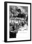 Paris, France - View from Boulevard Arago-A Lepere-Framed Art Print