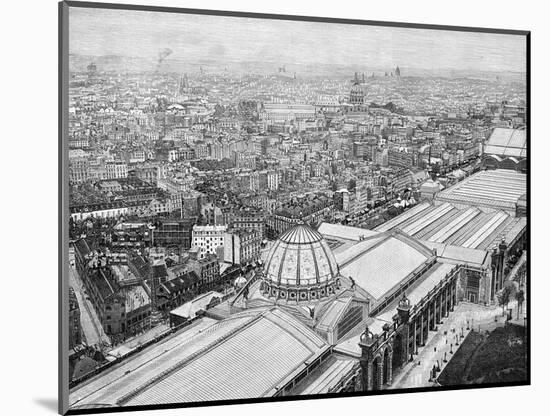 Paris, France - View from La Tour Eiffel-null-Mounted Art Print
