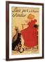 Paris, France - Vingeanne Milk Girl with Cats Advertisement Poster-Lantern Press-Framed Art Print