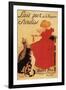 Paris, France - Vingeanne Milk Girl with Cats Advertisement Poster-Lantern Press-Framed Art Print