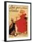 Paris, France - Vingeanne Milk Girl with Cats Advertisement Poster-Lantern Press-Framed Art Print