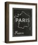 Paris, France-John Golden-Framed Art Print