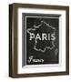 Paris, France-John Golden-Framed Giclee Print