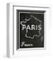 Paris, France-John Golden-Framed Giclee Print